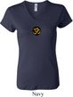 Yoga Gold AUM Patch Ladies V-neck Shirt