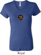 Yoga Gold AUM Patch Ladies V-neck Shirt