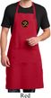 Yoga Gold AUM Patch Mens Full Length Apron with Pockets