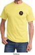 Yoga Gold AUM Patch Pocket Print Adult Shirt