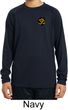 Yoga Gold AUM Patch Pocket Print Kids Dry Wicking Long Sleeve Shirt