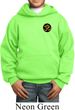 Yoga Gold AUM Patch Pocket Print Kids Hoodie