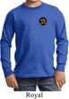 Yoga Gold AUM Patch Pocket Print Kids Long Sleeve Shirt