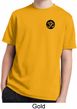 Yoga Gold AUM Patch Pocket Print Kids Moisture Wicking Shirt