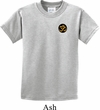 Yoga Gold AUM Patch Pocket Print Kids Shirt