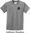 Yoga Gold AUM Patch Pocket Print Kids Shirt
