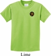 Yoga Gold AUM Patch Pocket Print Kids Shirt