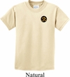 Yoga Gold AUM Patch Pocket Print Kids Shirt