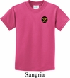 Yoga Gold AUM Patch Pocket Print Kids Shirt
