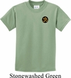 Yoga Gold AUM Patch Pocket Print Kids Shirt