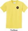 Yoga Gold AUM Patch Pocket Print Kids Shirt