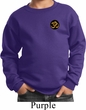 Yoga Gold AUM Patch Pocket Print Kids Sweatshirt