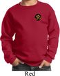 Yoga Gold AUM Patch Pocket Print Kids Sweatshirt