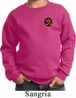 Yoga Gold AUM Patch Pocket Print Kids Sweatshirt