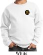 Yoga Gold AUM Patch Pocket Print Kids Sweatshirt