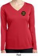 Yoga Gold AUM Patch Pocket Print Ladies Dry Wicking Long Sleeve Shirt