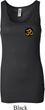 Yoga Gold AUM Patch Pocket Print Ladies Longer Length Tank Top