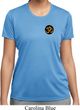Yoga Gold AUM Patch Pocket Print Ladies Moisture Wicking Shirt