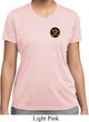 Yoga Gold AUM Patch Pocket Print Ladies Moisture Wicking Shirt