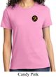 Yoga Gold AUM Patch Pocket Print Ladies Shirt