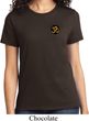 Yoga Gold AUM Patch Pocket Print Ladies Shirt