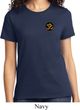 Yoga Gold AUM Patch Pocket Print Ladies Shirt