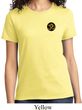 Yoga Gold AUM Patch Pocket Print Ladies Shirt