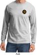 Yoga Gold AUM Patch Pocket Print Long Sleeve Shirt
