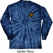 Yoga Gold AUM Patch Pocket Print Long Sleeve Tie Dye Shirt