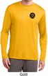 Yoga Gold AUM Patch Pocket Print Mens Dry Wicking Long Sleeve Shirt