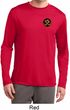 Yoga Gold AUM Patch Pocket Print Mens Dry Wicking Long Sleeve Shirt