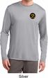Yoga Gold AUM Patch Pocket Print Mens Dry Wicking Long Sleeve Shirt