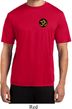 Yoga Gold AUM Patch Pocket Print Mens Moisture Wicking Shirt