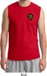 Yoga Gold AUM Patch Pocket Print Mens Muscle Shirt