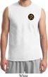 Yoga Gold AUM Patch Pocket Print Mens Muscle Shirt