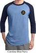 Yoga Gold AUM Patch Pocket Print Mens Raglan Shirt