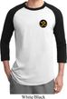 Yoga Gold AUM Patch Pocket Print Mens Raglan Shirt
