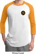 Yoga Gold AUM Patch Pocket Print Mens Raglan Shirt