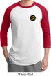 Yoga Gold AUM Patch Pocket Print Mens Raglan Shirt