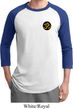Yoga Gold AUM Patch Pocket Print Mens Raglan Shirt