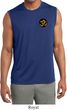 Yoga Gold AUM Patch Pocket Print Mens Sleeveless Moisture Wicking