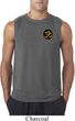 Yoga Gold AUM Patch Pocket Print Mens Sleeveless Shirt
