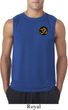 Yoga Gold AUM Patch Pocket Print Mens Sleeveless Shirt