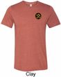 Yoga Gold AUM Patch Pocket Print Mens Tri Blend Crewneck Shirt