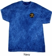 Yoga Gold AUM Patch Pocket Print Mineral Tie Dye Shirt