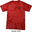 Yoga Gold AUM Patch Pocket Print Spider Tie Dye Shirt