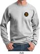 Yoga Gold AUM Patch Pocket Print Sweatshirt