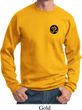 Yoga Gold AUM Patch Pocket Print Sweatshirt