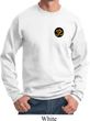 Yoga Gold AUM Patch Pocket Print Sweatshirt
