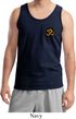 Yoga Gold AUM Patch Pocket Print Tank Top